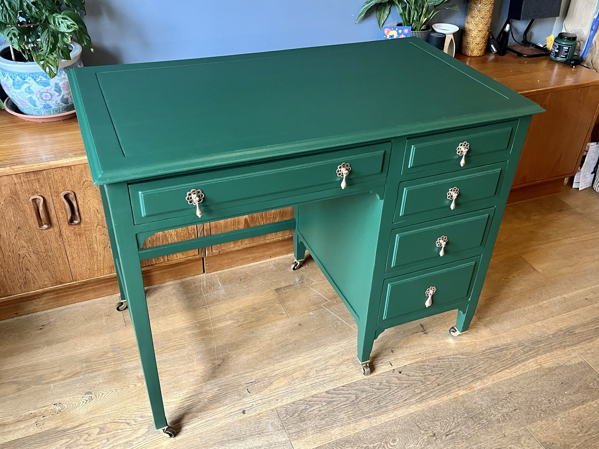Emerald Green Desk